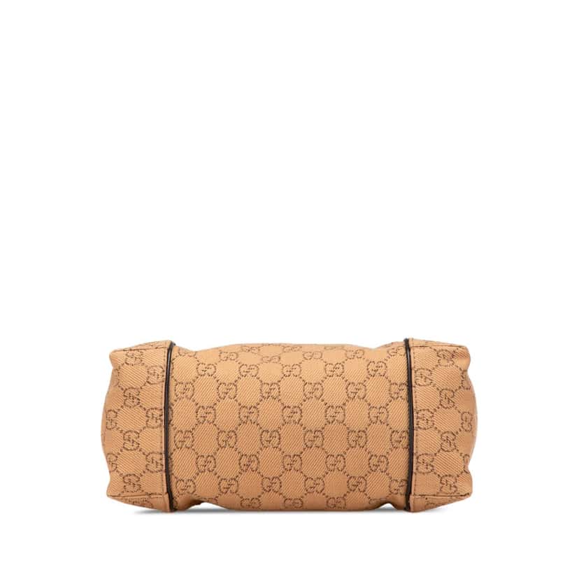 Gucci GG Denim Handbag Brown Denim Good condition - Inside View