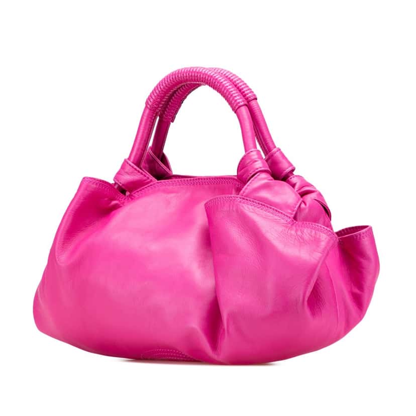 Loewe Nappa Aire Pink Leather Good condition - Back View