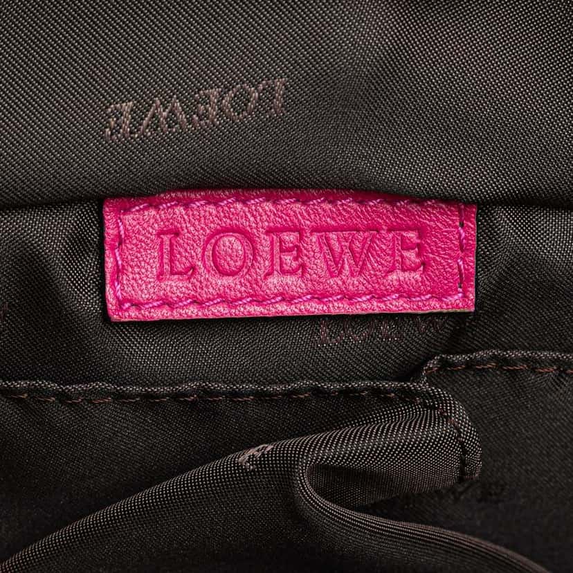 Loewe Nappa Aire Pink Leather Good condition - Box View