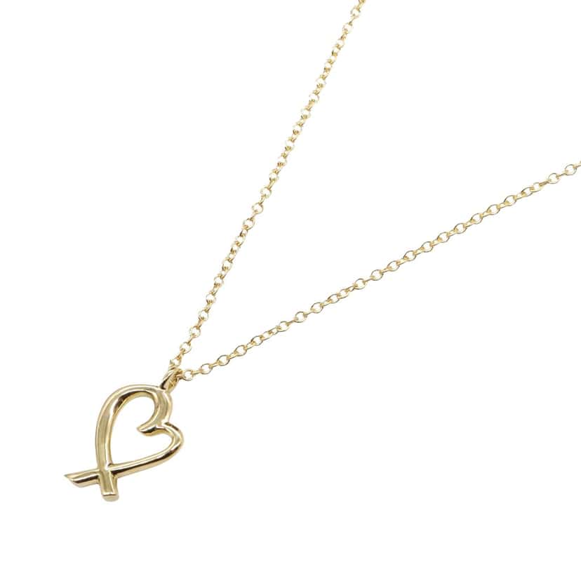 Tiffany & Co 18K Yellow Gold Paloma Picasso Loving Heart Necklace Gold Gold Good condition - Inside View