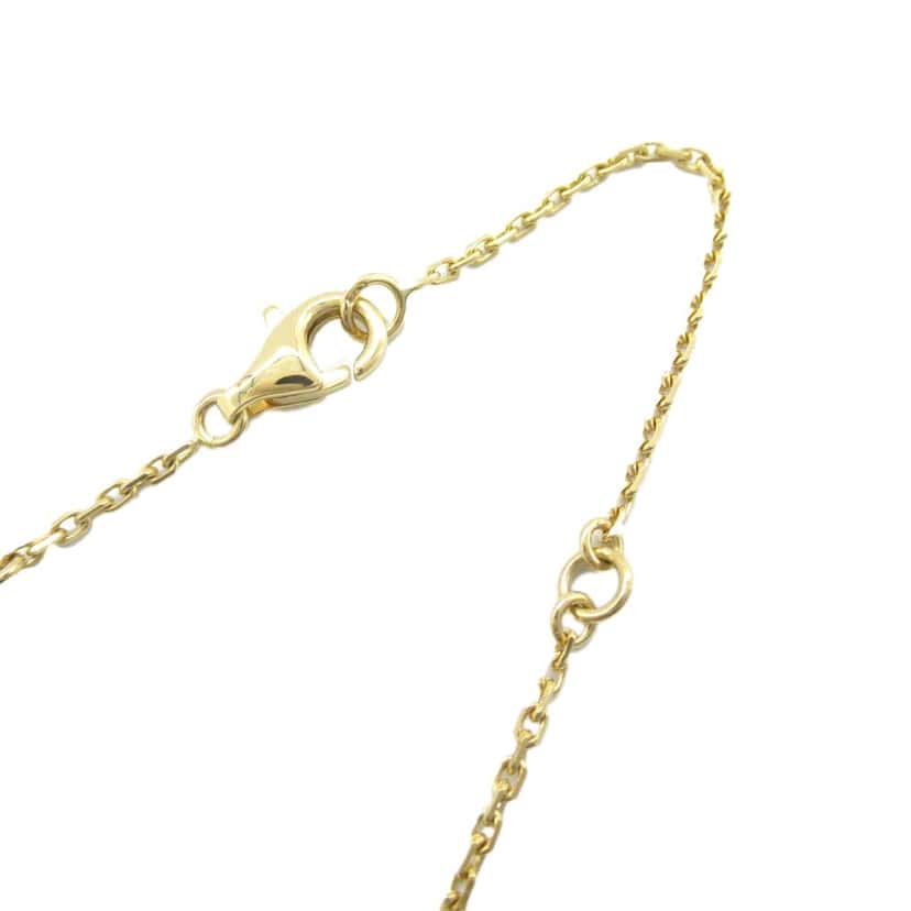 Van Cleef & Arpels 18K Yellow Gold and Onyx Vintage Alhambra Pendant Necklace Gold Gold Good condition - Box View