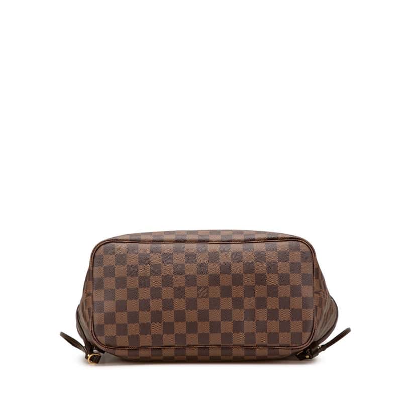 Louis Vuitton Damier Ebene Neverfull MM Brown Canvas Good condition - Inside View