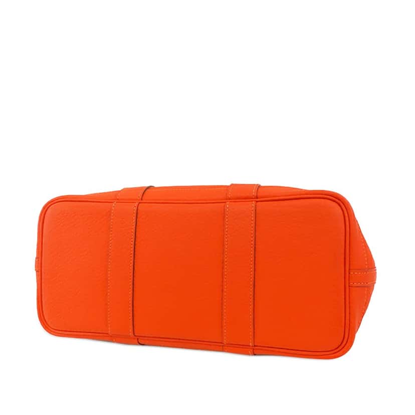 Hermès Negonda Garden Party 30 Orange Leather Good condition - Inside View