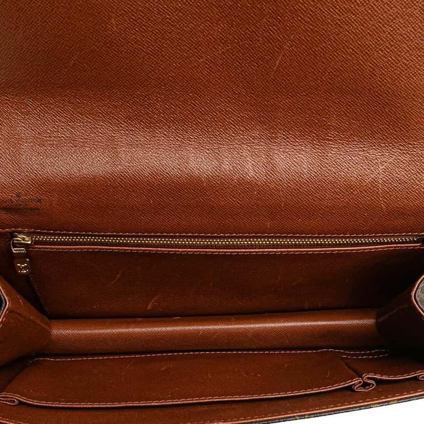 Louis Vuitton Monogram Pochette Dame GM Brown Canvas Good condition - Model View
