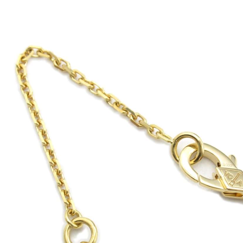 Van Cleef & Arpels 18K Yellow Gold and Onyx Vintage Alhambra Pendant Necklace Gold Gold Good condition - Box View