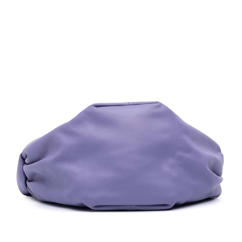 Bottega Veneta Mini Calfskin Double Knot Bag Purple Leather Good condition - Inside View