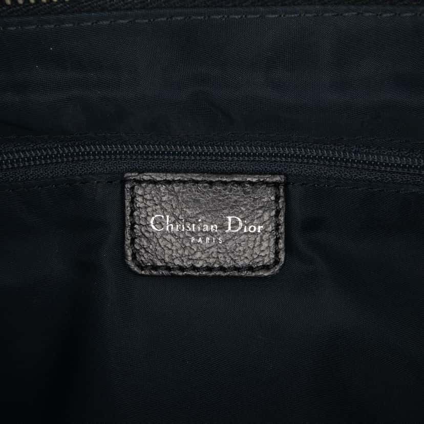 Dior Diorissimo Trotter Denim Flight Boston Bag Blue Denim Good condition - Box View