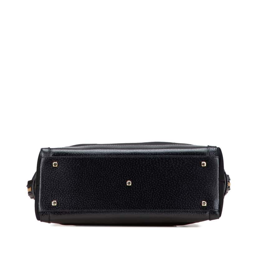 Salvatore Ferragamo Canvas Handbag Black Canvas Good condition - Inside View