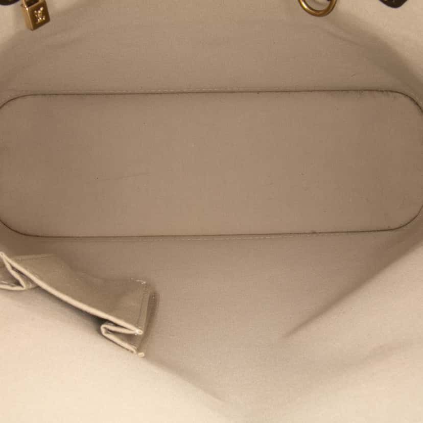 Louis Vuitton Monogram Mini Lin Alma Haut Brown Cotton Good condition - Model View