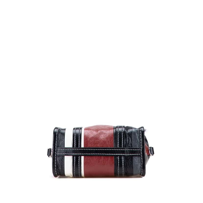 Balenciaga XS Lambskin Bazar Shopper Satchel Black Leather Good condition - Inside View