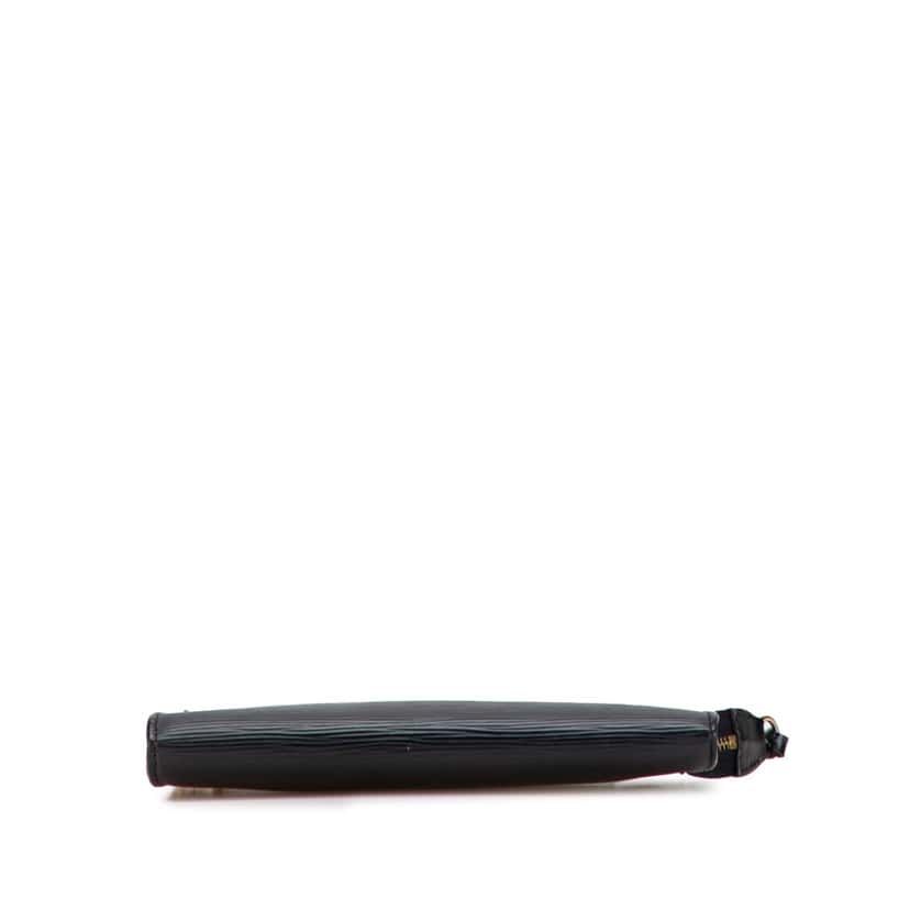 Louis Vuitton Epi Pochette Accessoires Black Leather Fair condition - Inside View