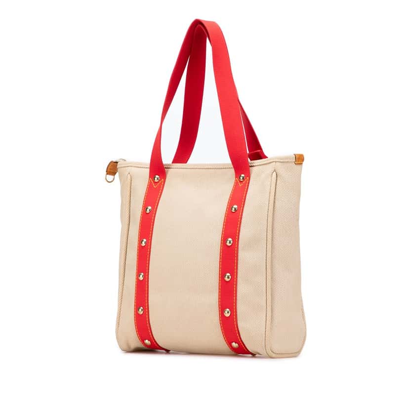 Louis Vuitton Antigua Cabas MM Brown Canvas Good condition - Back View