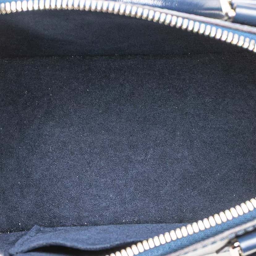 Louis Vuitton Epi Alma BB Blue Leather Good condition - Model View