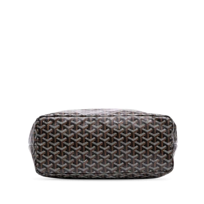 Goyard Goyardine Saint Louis PM Black Canvas Good condition - Inside View