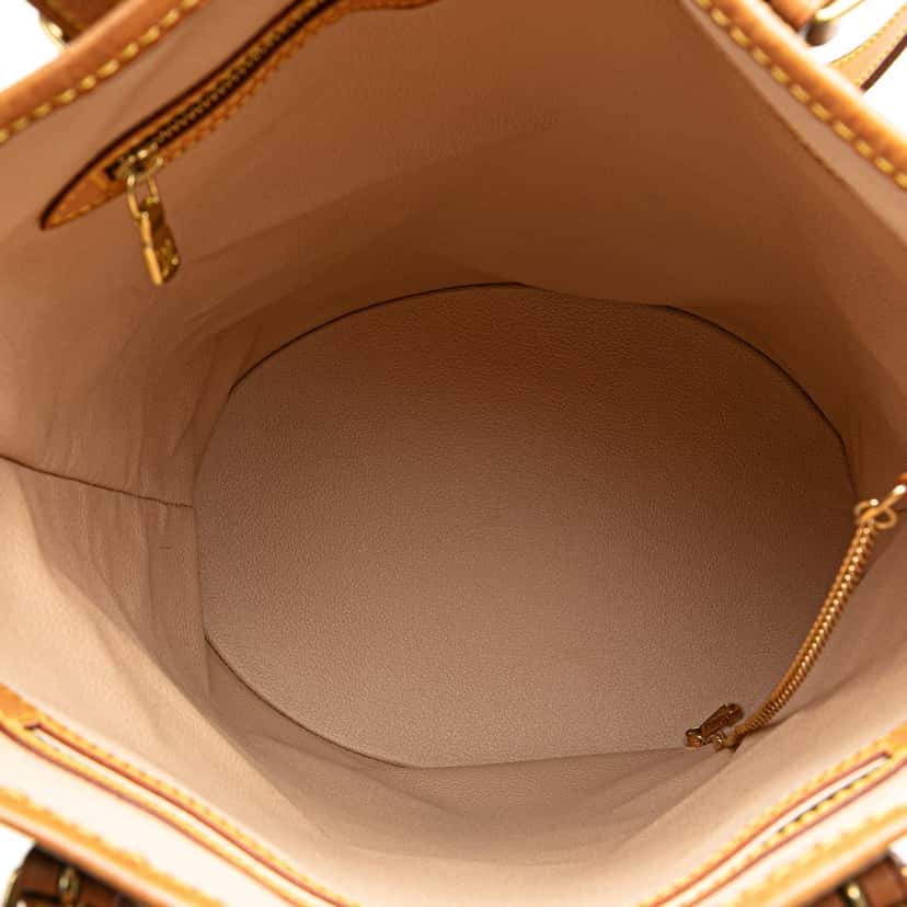 Louis Vuitton Monogram Bucket GM Brown Canvas Good condition - Model View