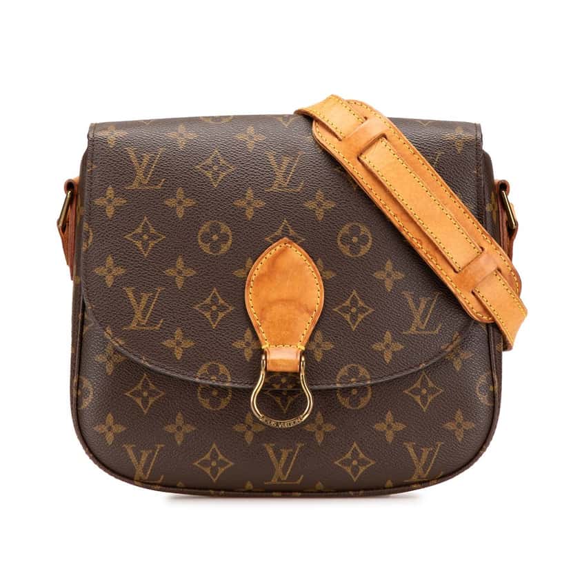 Louis Vuitton Monogram Saint Cloud GM Brown Canvas Good condition - Front View