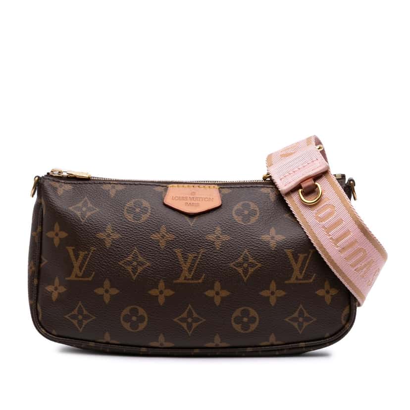 Louis Vuitton Monogram Multi Pochette Accessoires Brown Canvas Good condition - Front View