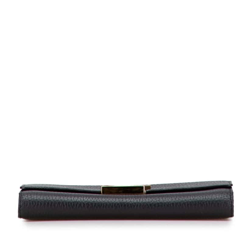 Louis Vuitton Taurillon Capucines Wallet Black Leather Good condition - Inside View