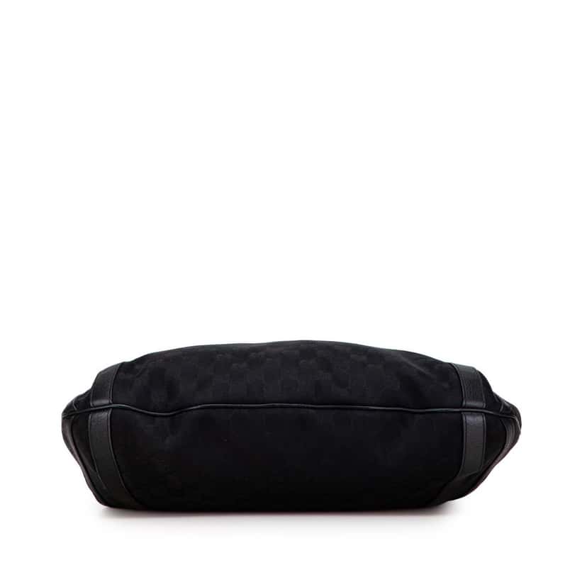 Gucci GG Canvas Abbey D Ring Convertible Satchel Black Canvas Good condition - Inside View