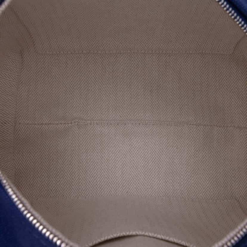 Hermès Small Canvas Bride A Brac Blue Canvas Good condition - Model View