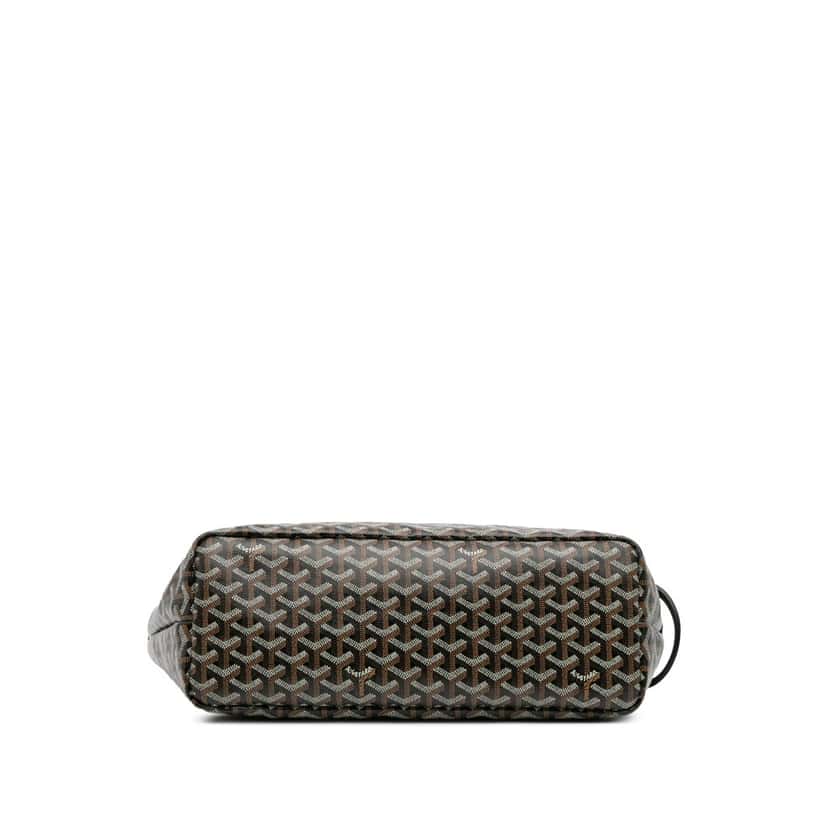 Goyard Goyardine Chien-Gris Pet Carrier Black Canvas Good condition - Inside View