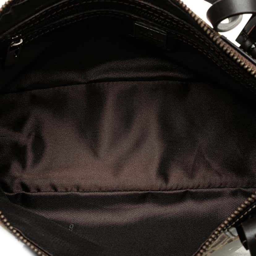 Fendi Zucchino Canvas Handbag Brown Canvas Good condition - Model View