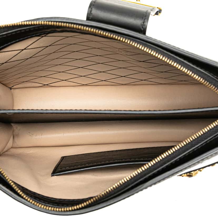 Louis Vuitton Epi Trunk Clutch Black Leather Good condition - Model View