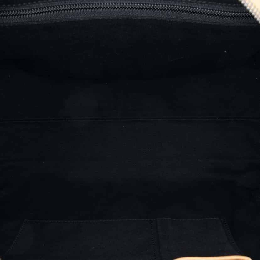 Celine Leather Boogie Handbag Brown Leather Good condition - Model View