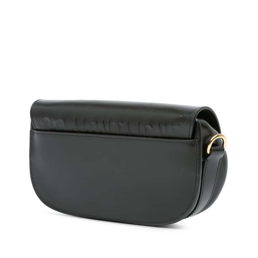 Dior Calfskin Bobby East West Crossbody Black Leather Good condition - Back View