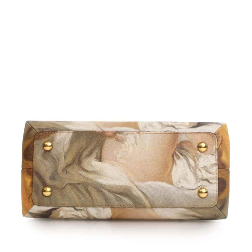 Louis Vuitton Jeff Koons Masters Collection Montaigne MM Brown Canvas Good condition - Box View