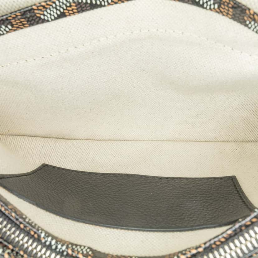 Goyard Goyardine Plumet Star Pocket Wallet Black Canvas Good condition - Box View