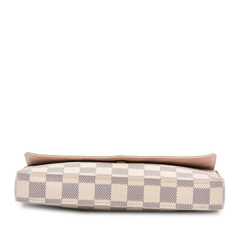 Louis Vuitton Damier Azur Pochette Felicie White Canvas Good condition - Inside View