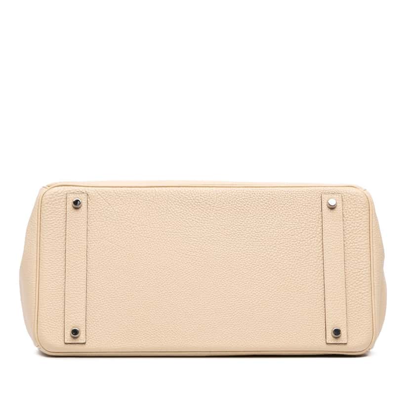 Hermès Togo Birkin Retourne 40 Brown Leather Good condition - Inside View