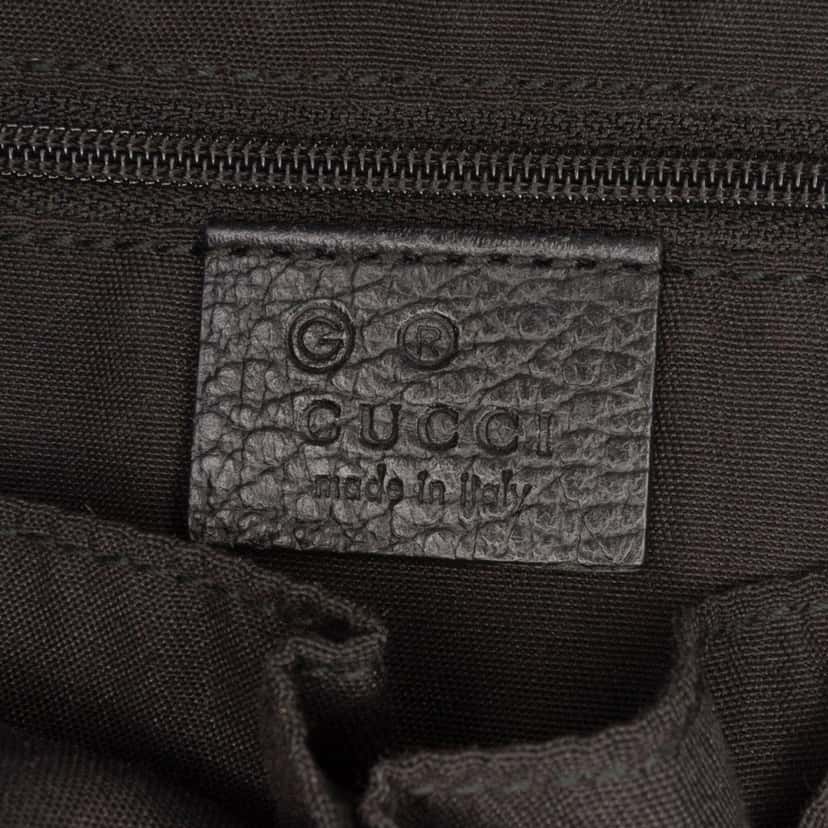 Gucci Medium GG Denim Charm Tote Grey Canvas Good condition - Box View