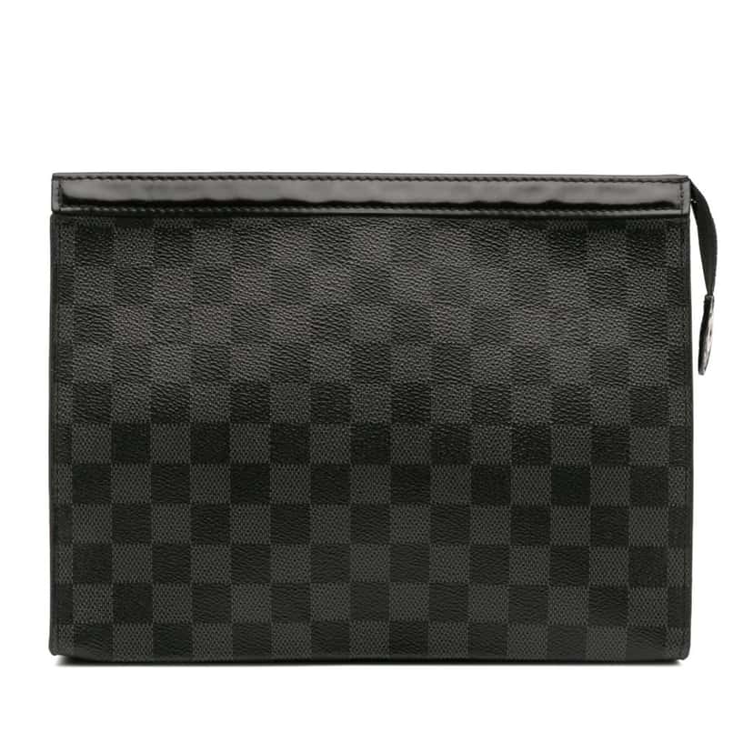 Louis Vuitton Damier Graphite Pochette Voyage MM Grey Canvas Good condition - Front View