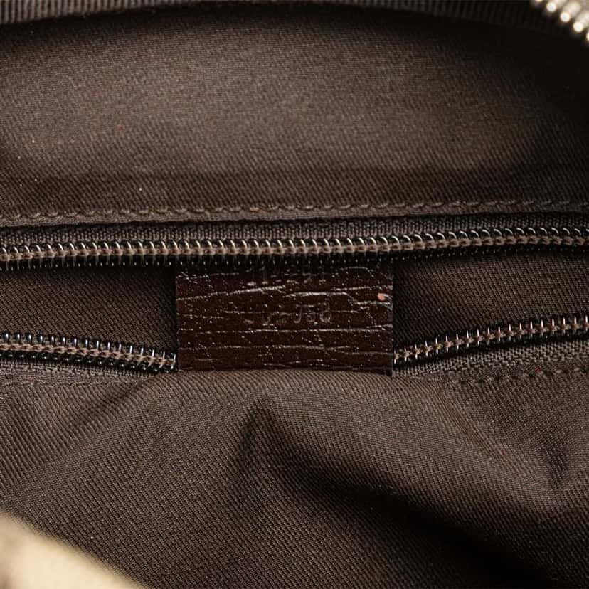 Gucci GG Supreme Crossbody Brown Canvas Good condition - Box View