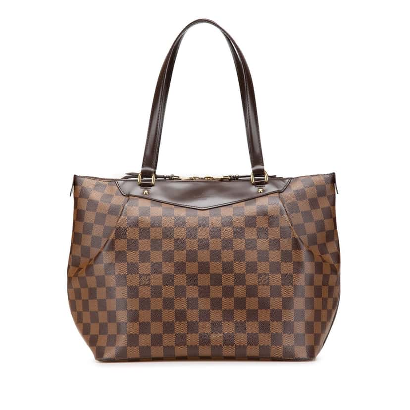 Louis Vuitton Damier Ebene Westminster GM Brown Canvas Good condition - Front View