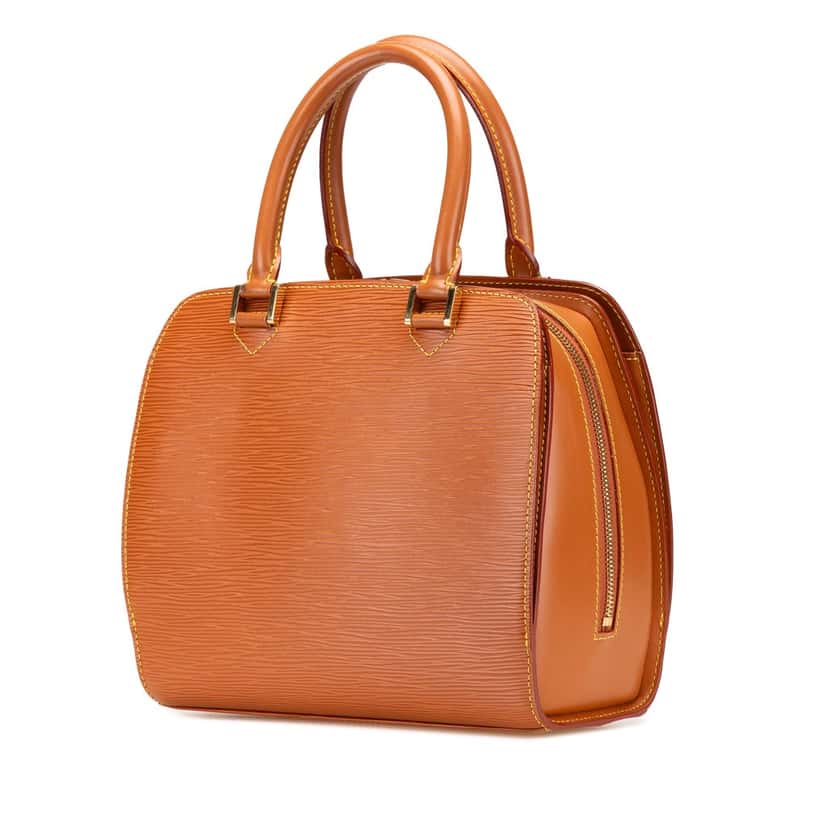 Louis Vuitton Epi Pont-Neuf Brown Leather Good condition - Back View