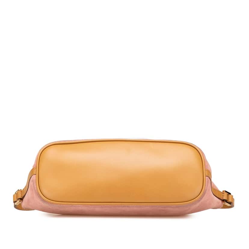 Gucci Suede Boat Pink Leather Good condition - Inside View