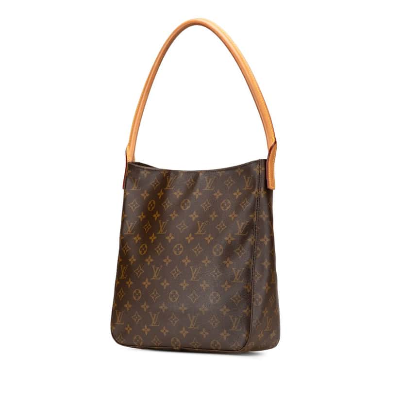 Louis Vuitton Monogram Looping GM Brown Canvas Good condition - Back View