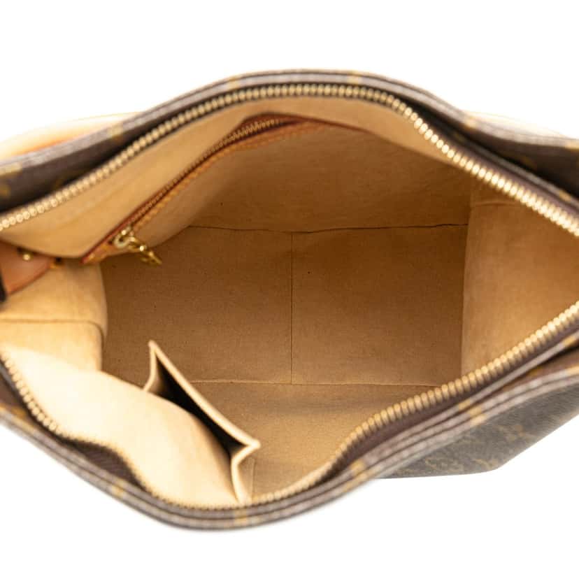 Louis Vuitton Monogram Looping GM Brown Canvas Good condition - Model View