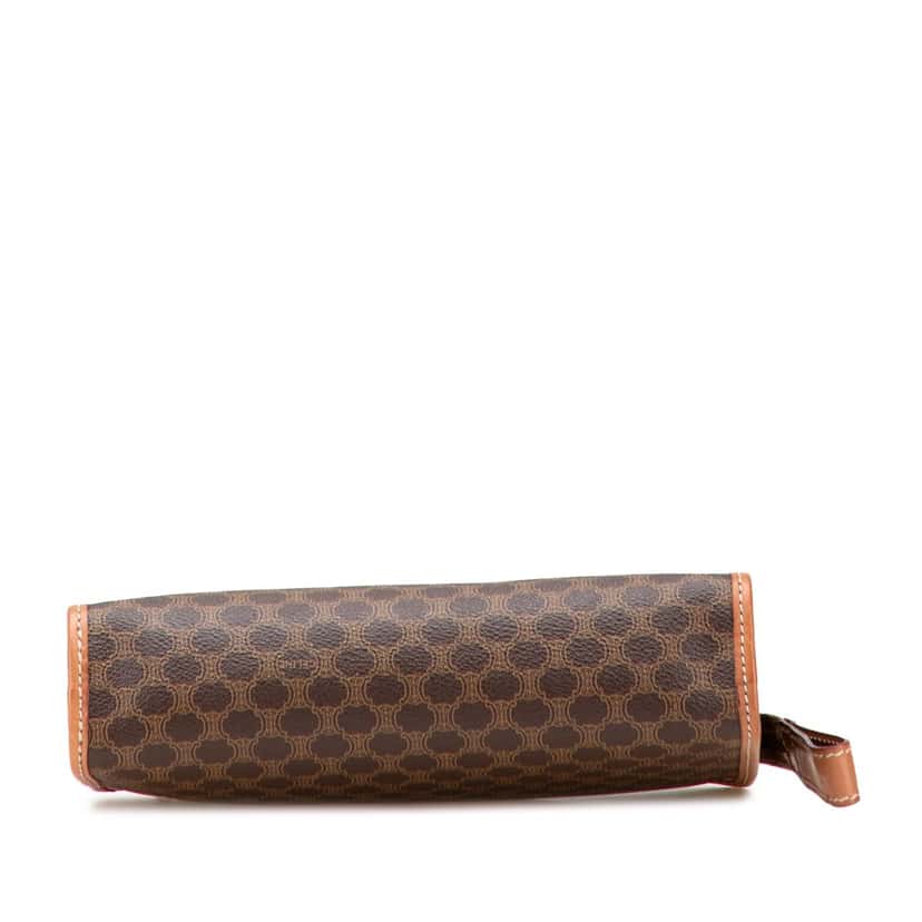 Celine Macadam Coated Canvas Clutch Brown Canvas Good condition - Inside View