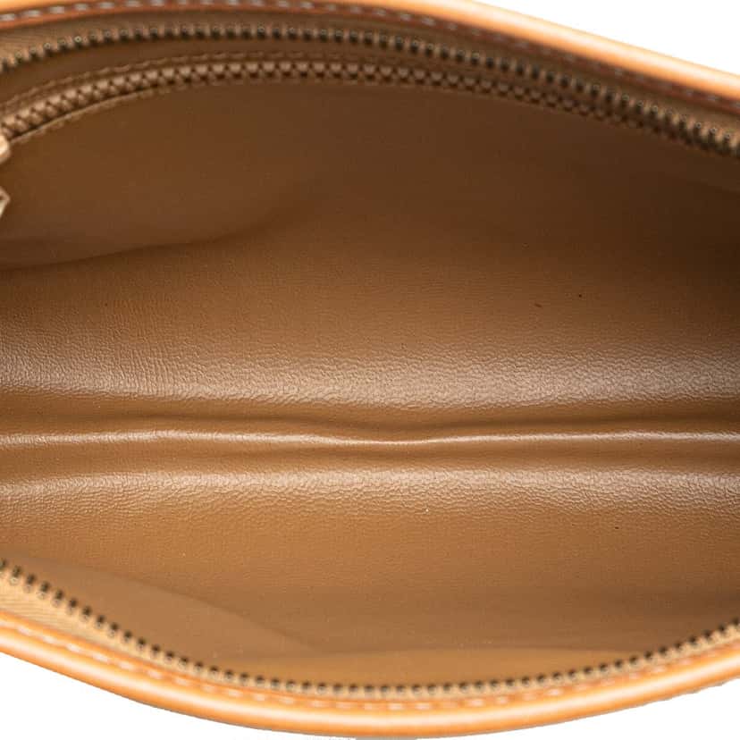 Celine Macadam Coated Canvas Clutch Brown Canvas Good condition - Model View