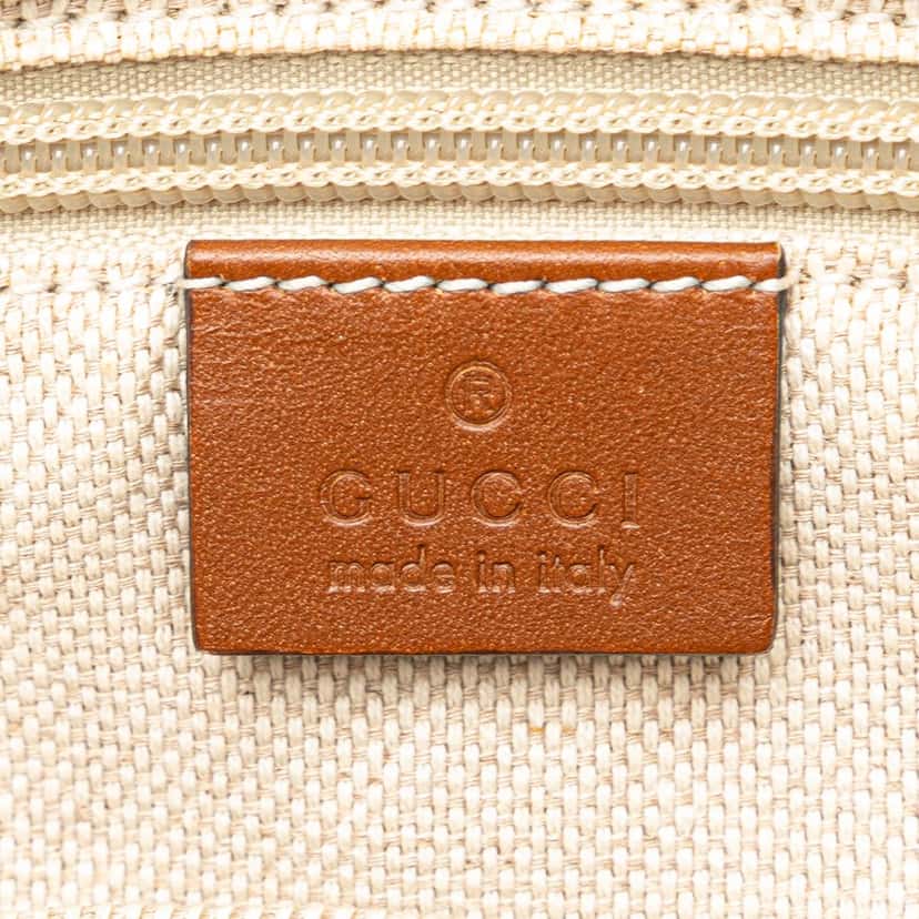 Gucci GG Canvas Tote Brown Canvas Good condition - Box View
