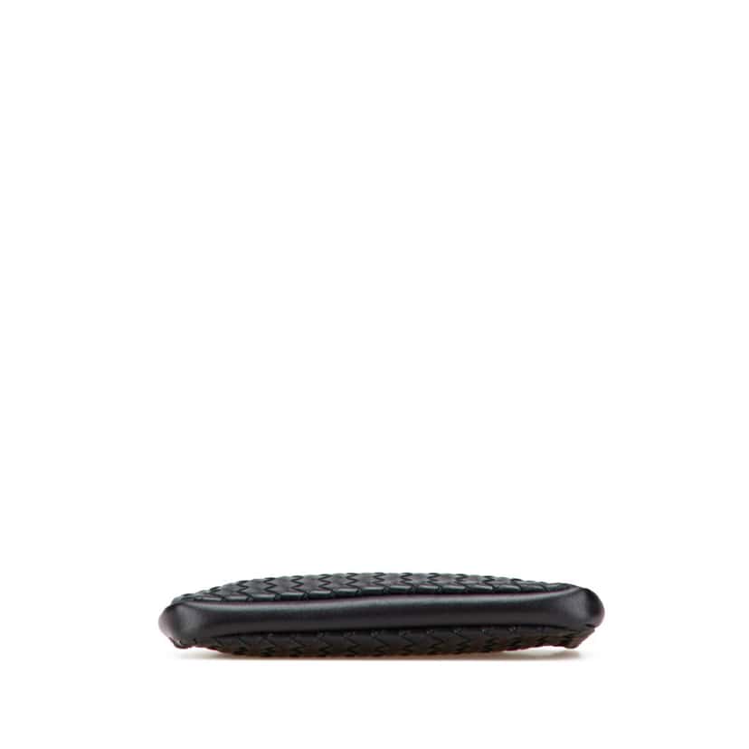 Bottega Veneta Nappa Intrecciato Coin Pouch Black Leather Good condition - Inside View