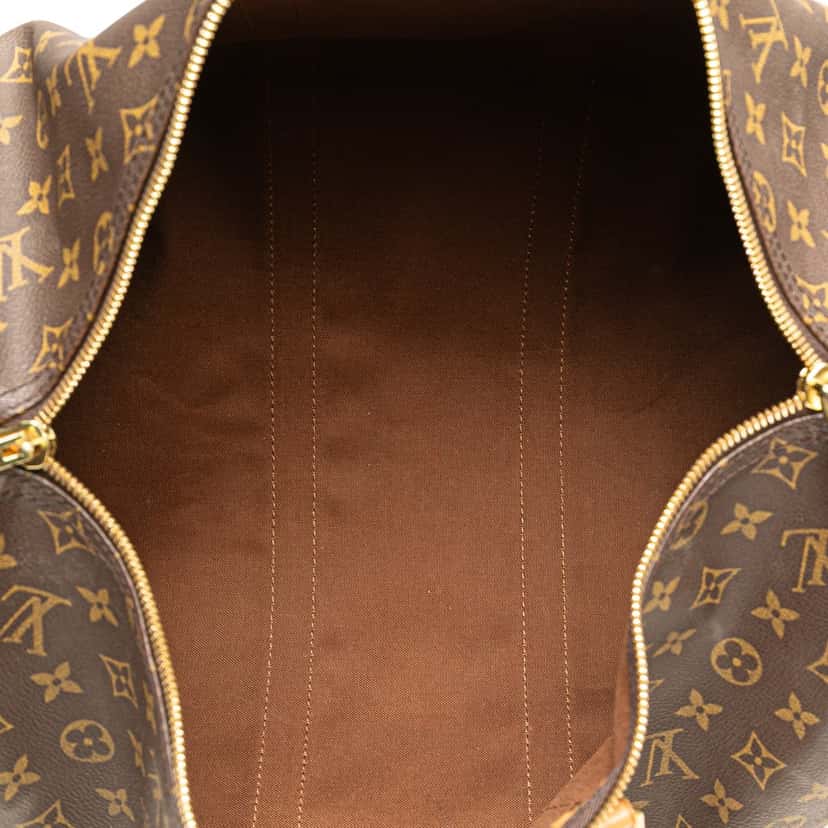 Louis Vuitton Monogram Keepall 45 Brown Canvas Good condition - Model View