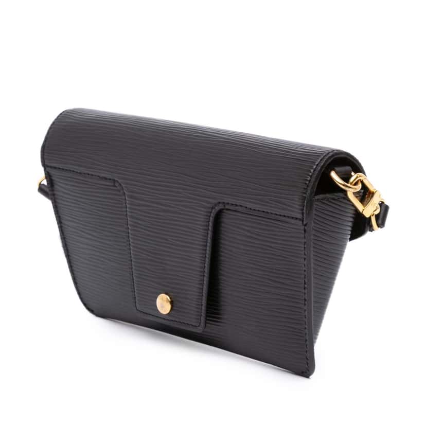 Louis Vuitton Epi Padlock On Strap Black Leather Good condition - Back View