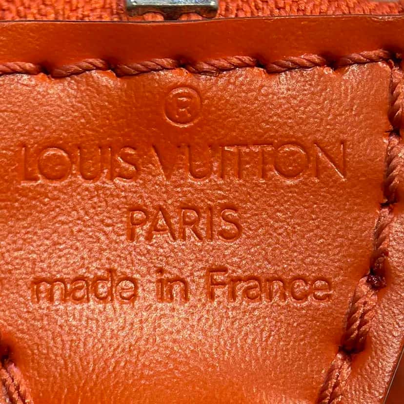 Louis Vuitton Epi Pochette Accessoires Orange Leather Good condition - Box View