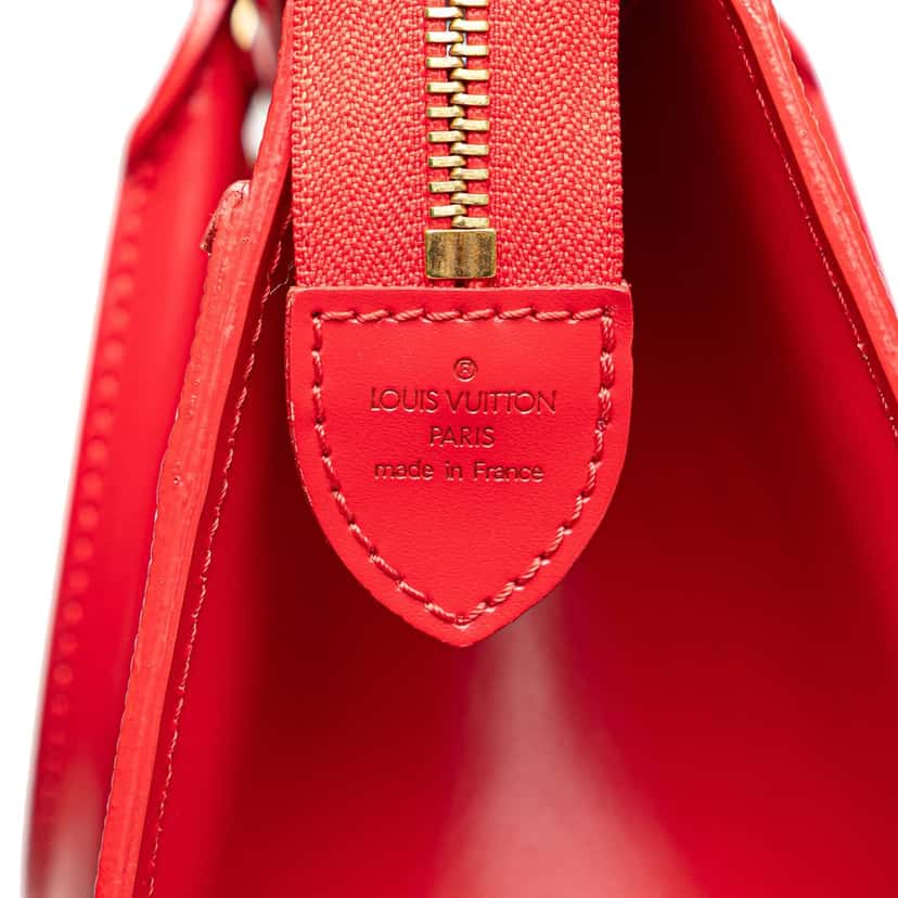 Louis Vuitton Epi Riviera Red Leather Good condition - Box View