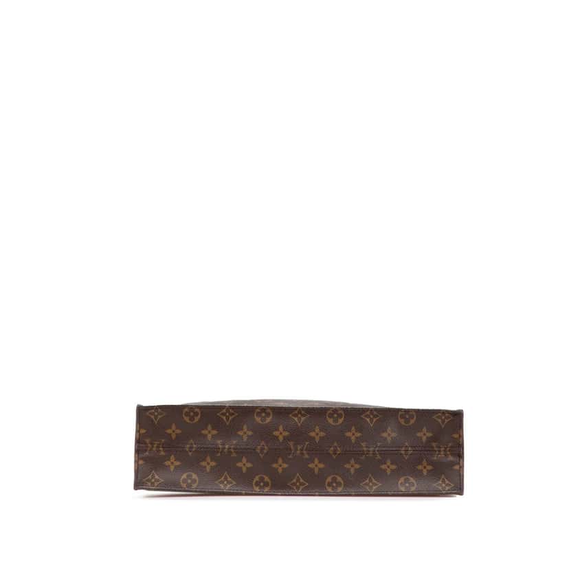 Louis Vuitton Monogram Sac Plat Brown Canvas Fair condition - Inside View